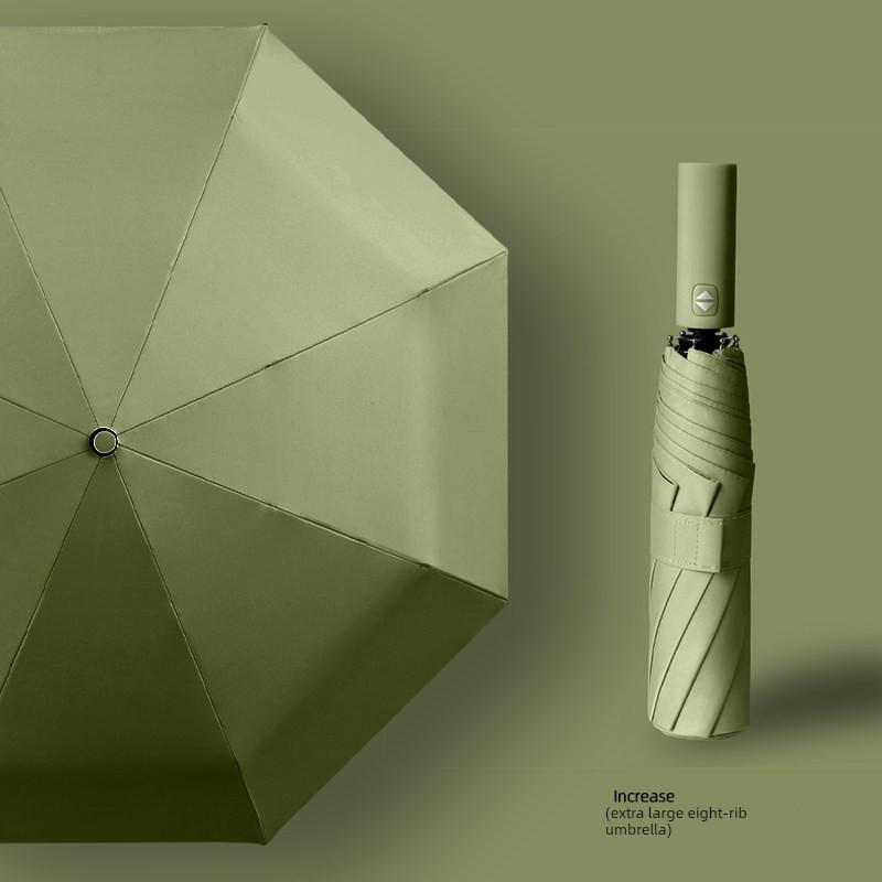 Umbrella for Women, Fully Automatic, Dual-Use for Sun and Rain, Large Size, Sun Protection, Uv Protection, Foldable, Sturdy Sunshade Umbrella for Men