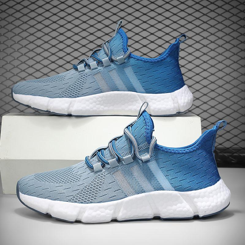 2025 Unisex Casual Sports Shoes Large Size 39-46, Breathable Mesh Gym Running Sneakers Non-Slip Lightweight Footwear for Men Women