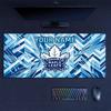 Benutzerdefinierter Name, Toronto Maple Leafs Mauspads, Große Gaming-Schreibtischmatte, Rutschfestes XXL-Mauspad für Laptop & Tablet, Mini-PC-Spielmatte mit genähten Kanten