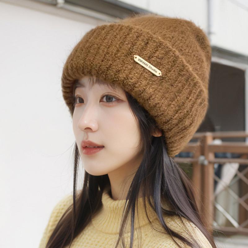 Fancy Girls Warm Outdoor Wool Women Knit Winter Beanie Hat
