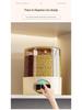 Rotatable Household Rice and Grain Storage Box: Insect & Moisture-Proof, Sealed, Compartmented Bucket