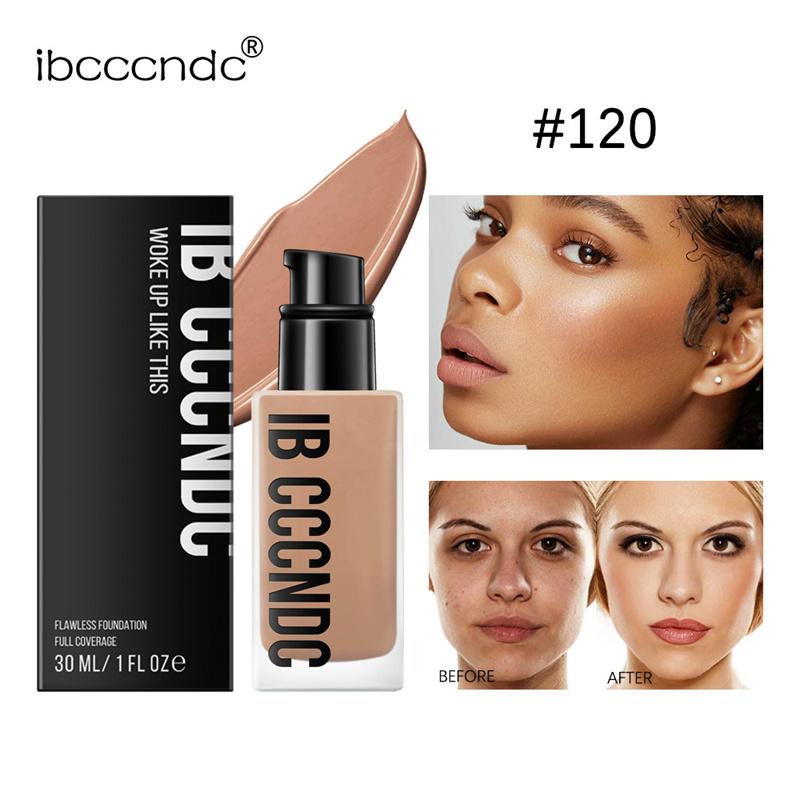 Immaculate Liquid Foundation Natural Concealer Clear Pervious Foundation Instant Dry To Fit The Base Makeup