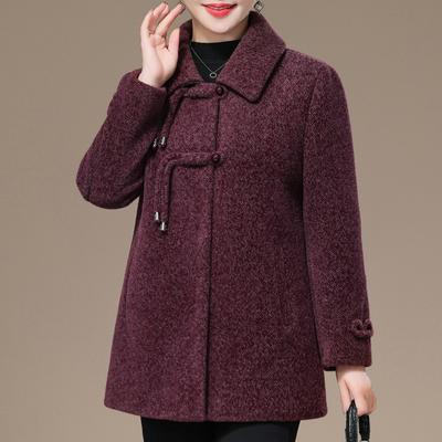 Winter Jackets Woman Thick Warm Plus Size Outerwears Hooded Elegant Loose New In Coats Middle Age Autumn Women's Clothes