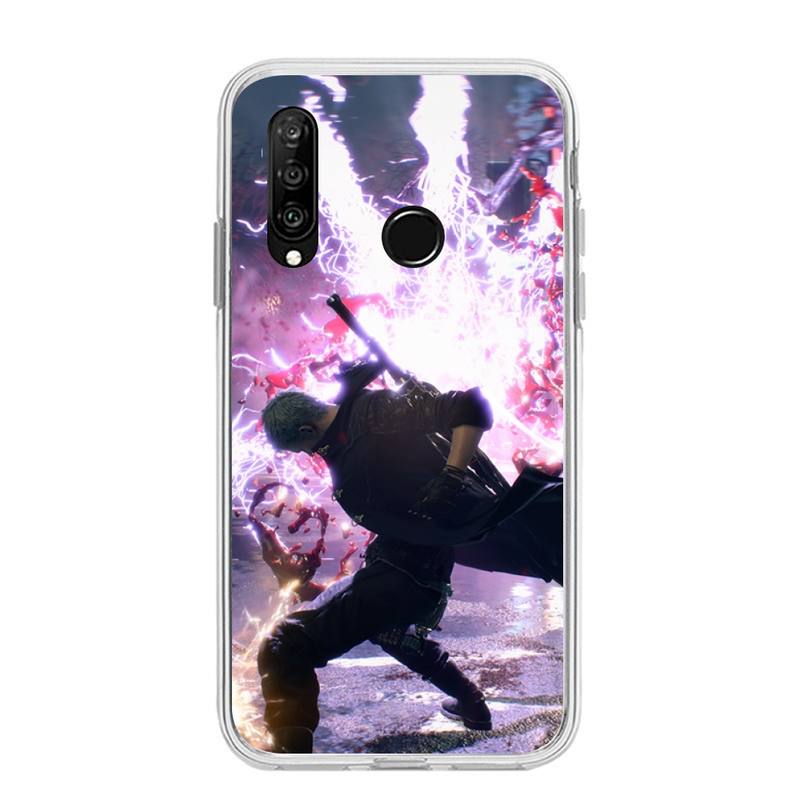 Husă Telefon Gaming Cool Devil Pentru Huawei P20 P40 Lite P30 Pro P Smart 2019 Nova 3e 6 Se Silicon Transparent Husă Moale