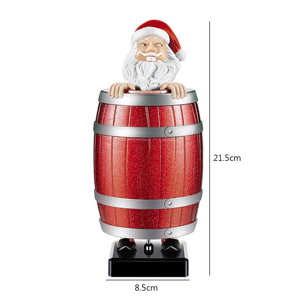 Distributeur de cigarettes Père Noël Porte-cigarettes Père Noël Tonneau Père Noël Boîte à cigarettes Cadeau de Noël Original pour Petit ami Mari