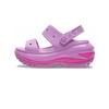EVA Strap Sandals Women's Bubbles Purple