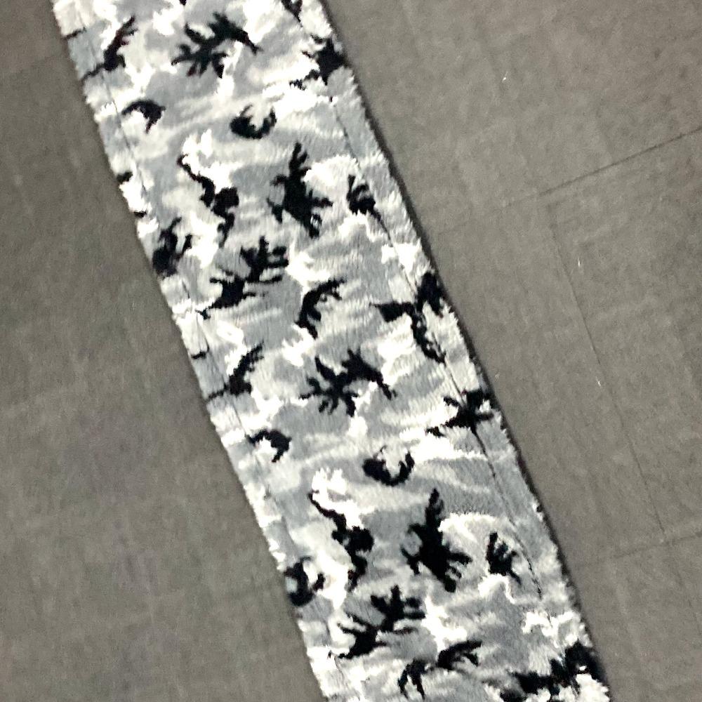 BALENCIAGA 673572 logo Stole/Shawl Large shawl Big size boa camouflage Scarf