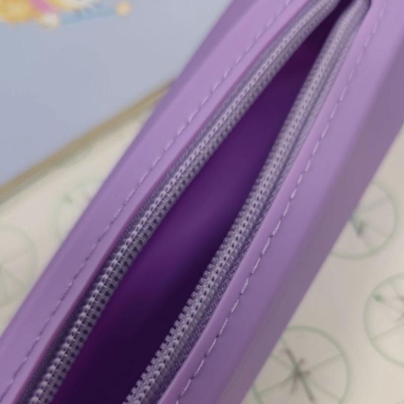 Silicone Pen Bag Soft Pencil Organizers Pencil Shape Pencil Case For Erasers Markers Scissors Storage