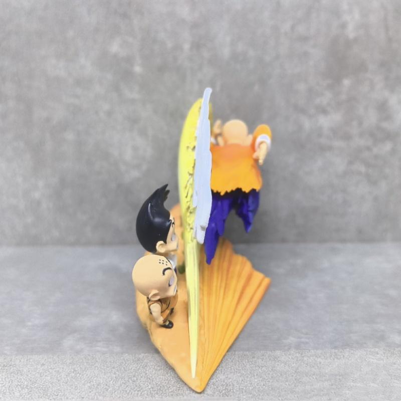 6cm/2.36in Anime Dragon Ball Z Figure Goku Krillin Master Roshi Action Figure Figurine Statue Decoration Model Toy Birthday Gift