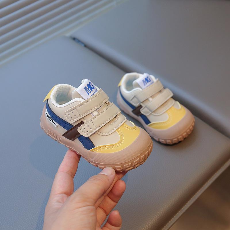 

Baby toddler shoes spring and autumn new Korean version of children s single shoes casual running shoes baby toddler shoes tide 16 хаки
