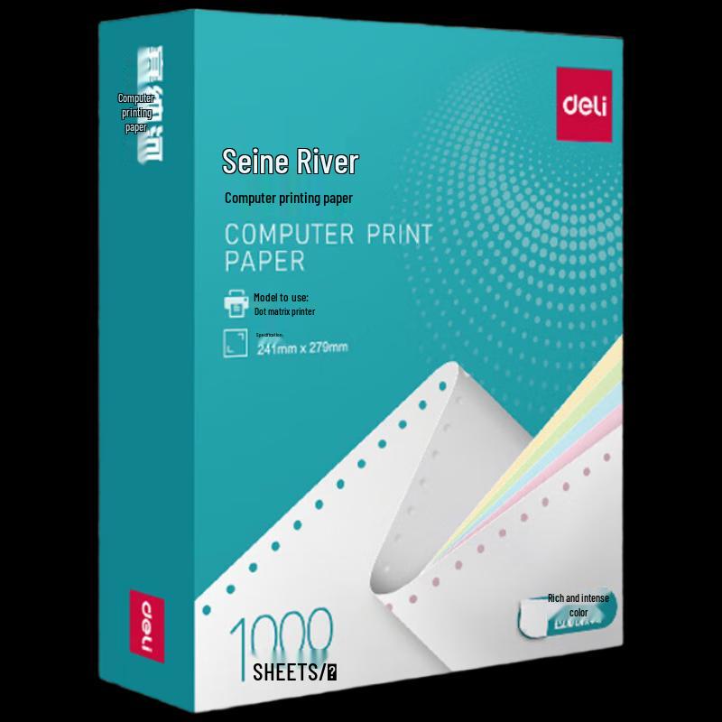 Deli N381-4 Computer Printing Paper