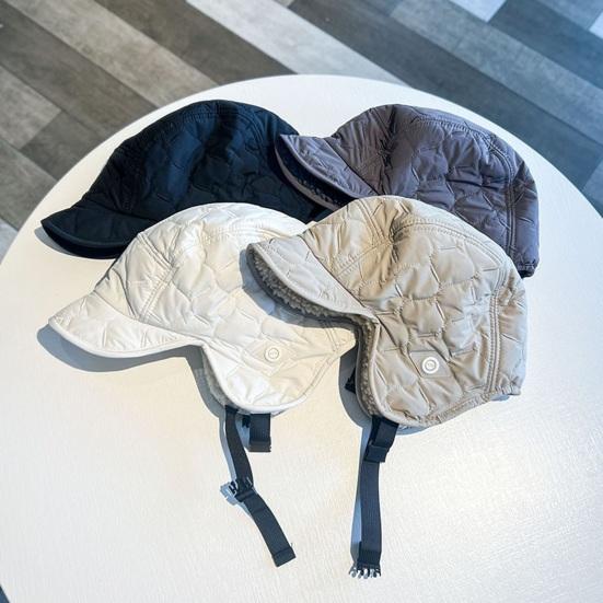 Yousheng Lei Feng Hat Waterproof Winter Hat with Ear Flaps Solid Color Thickened Plush Lining Windproof Cold Resistant Outdoor Cap
