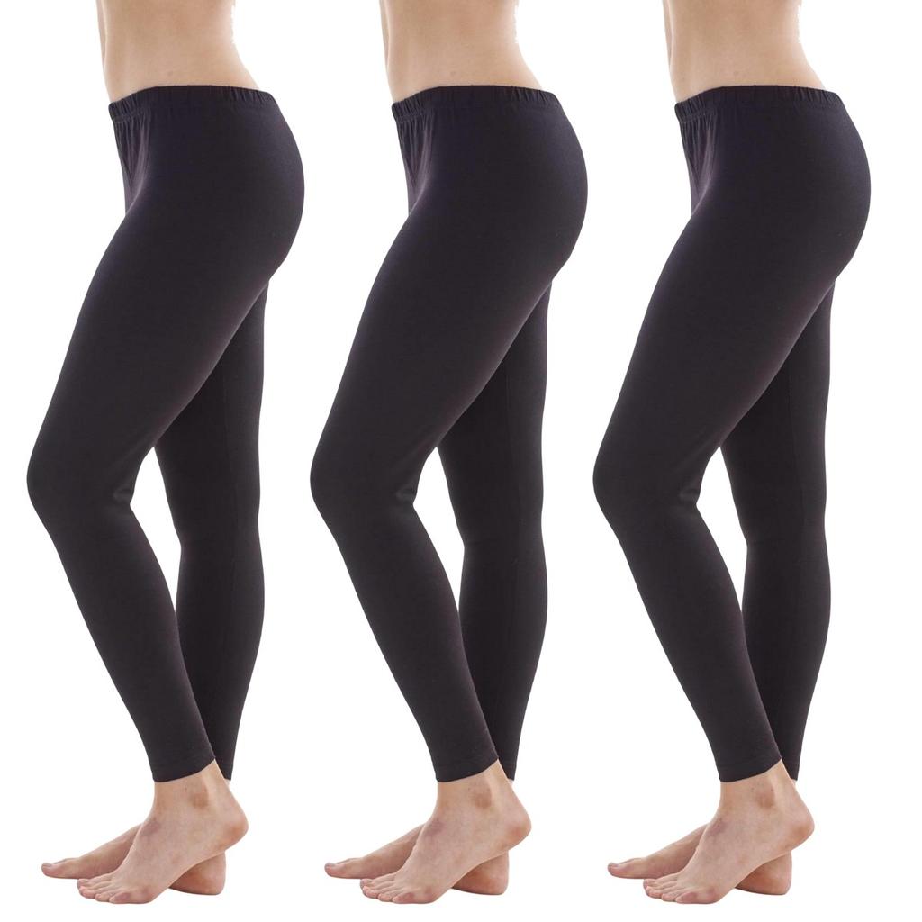 Keanu Womens/Ladies Everyday Leggings (Pack of 3)