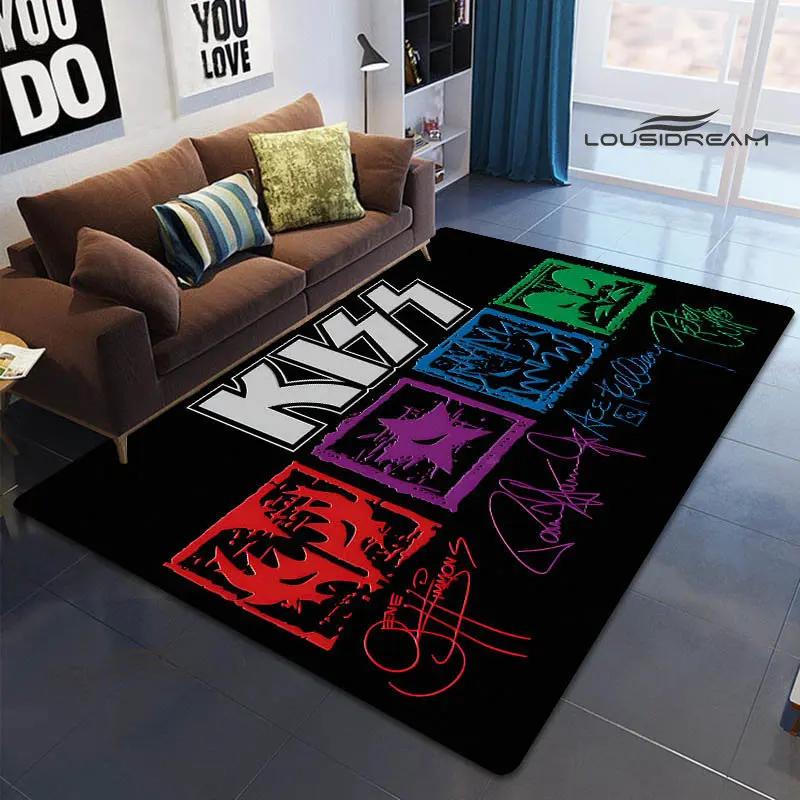 Kussband-Druckteppich, Kinderspielzimmerteppich, Wohnzimmer, Schlafzimmer, rutschfester Teppich, Fotografie-Requisiten, Geburtstagsgeschenk