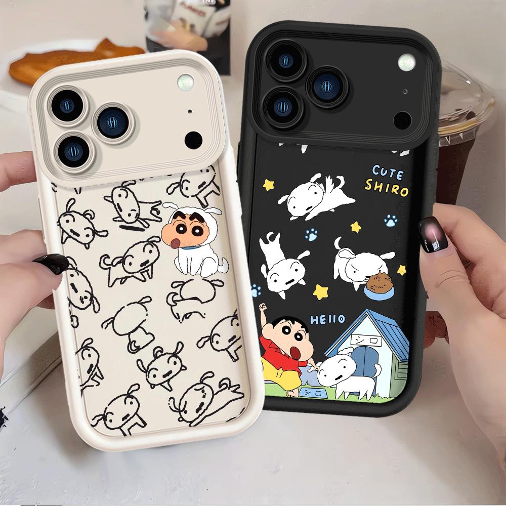 Crayon Shin Chan Little White Phone Cover Case for iPhone 15 Plus 16 Air 13 12 Pro 11 17 Pro Max 14
