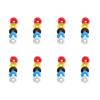 VEMART Disposable Microphone Covers 1600 Handheld Windshields for KTV Recording Studio Karaoke Mixed Colors