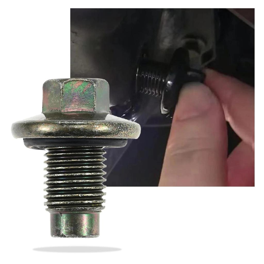 M14 X 1.5mm Car Engine Oil Pan Drain Nut Sump Plug Screw Bolt 1E0010404 for Ford Volvo Peugeot Mazda Land Rover Fiat Citroen Oil Drain Plugs 3