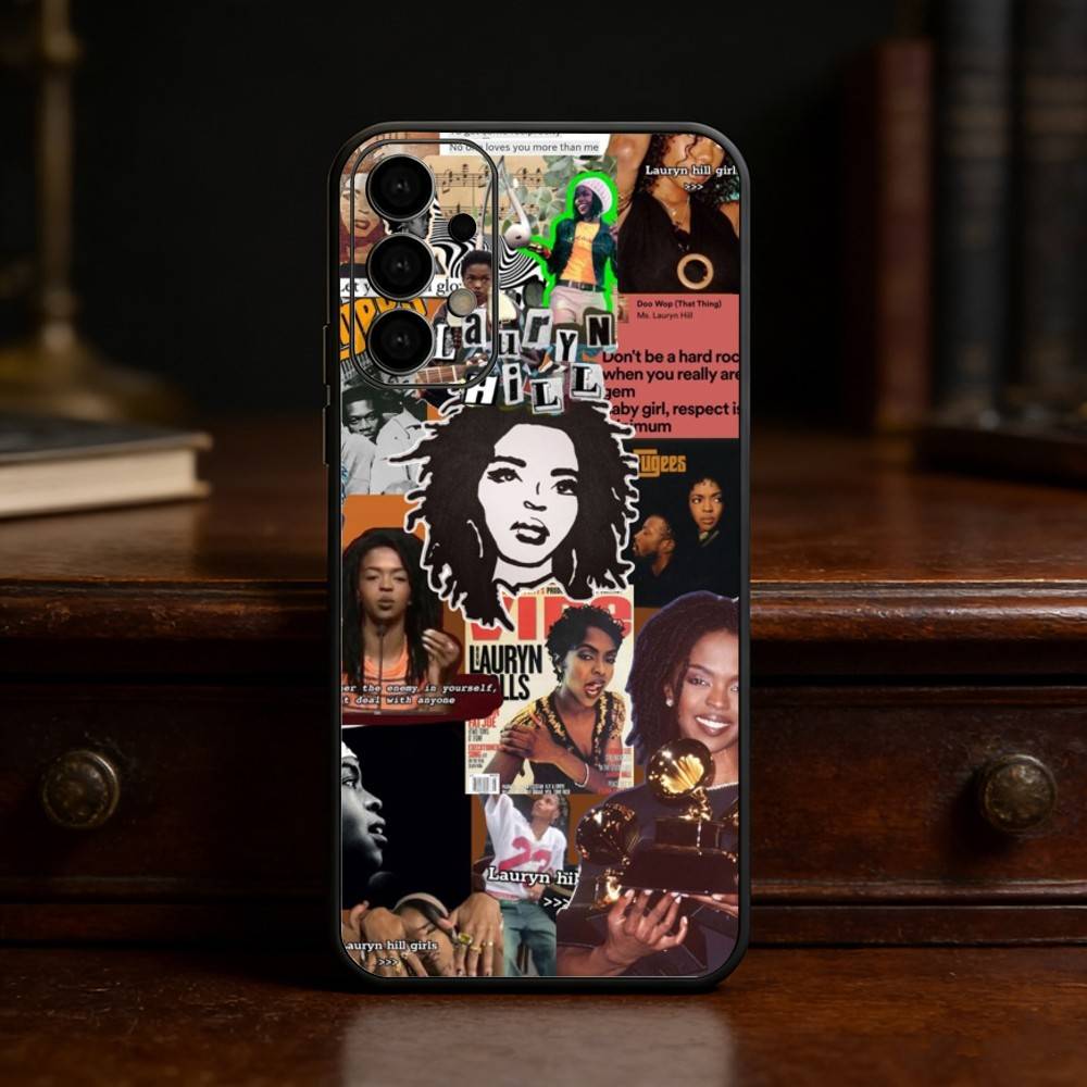 Etui na telefon piosenkarki L-Lauryn Hill dla Samsung S25,24,21,22,23,30,Ultra,20,Plus,Fe,Lite,Note Miękkie czarne etui