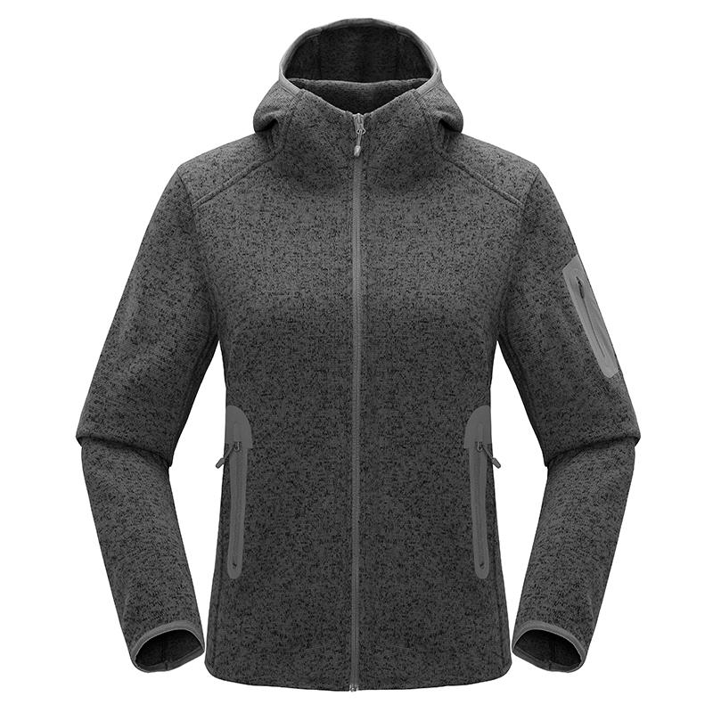 

Under Armour Hiking Walking Series Knit Hooded Soft Comfortable Sports Commuter Jacket Women Jackets Charcoal-Gray 14422269-0057 XS