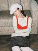 Eosseomnijeu Fur Trapper Cap_Crush Cream