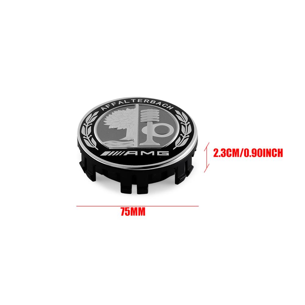75MM For Mercedes Benz AMG C200 C260 C300 W108 W124 W126 W140 W168 W169 W176 Car Wheel Center Hub Caps Wheel Cover Replacement