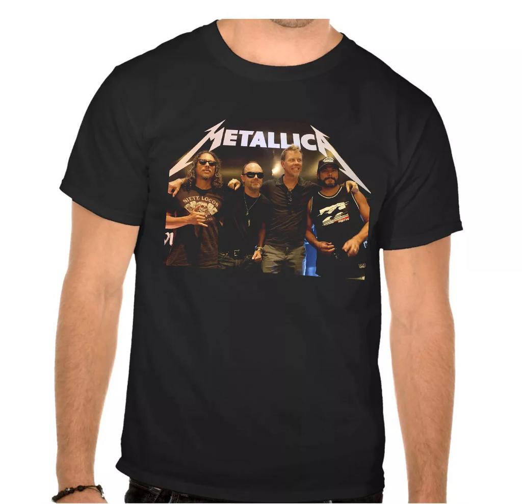 METALLICA Rock Band Rock Music Legends Black T-shirt -908-
