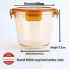 Ru Han Heat-Resistant Amber Glass Soup Bowl