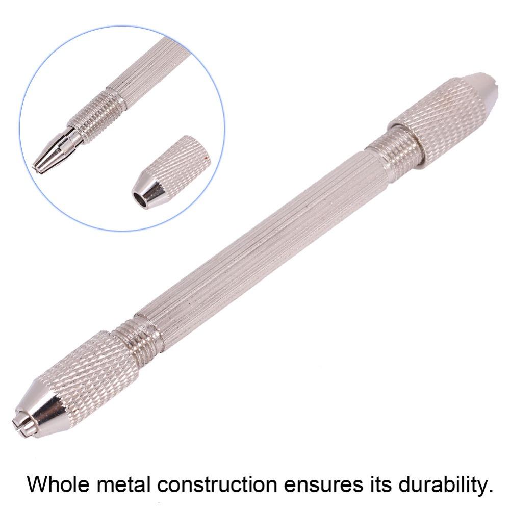 Metal Construction Hand Drill Bit Double End Design Double End Drill  Carving Work