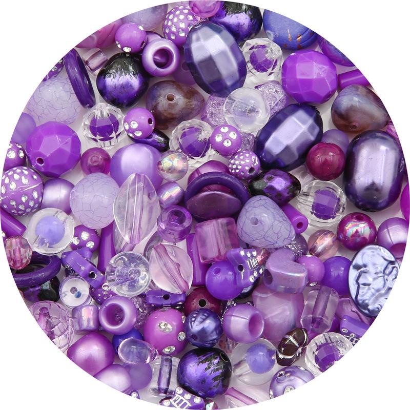 Retro Baroque DIY Acrylic Beads Kit: Handmade Necklace & Bracelet Jewelry Accessories