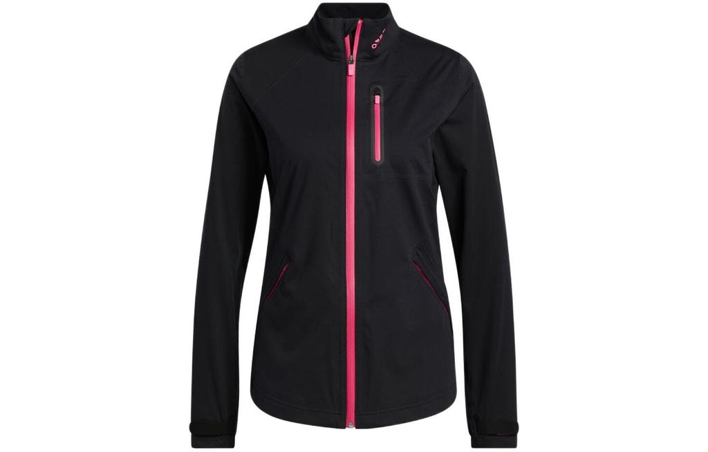 Adidas Jackets Women's Black Stand Collar Moderate Other HI5597