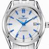 Neue Mode Blaues Licht Automatische Mechanische Uhren Business Herren Luxusuhr Lässige Kalender Armbanduhren Männliche Geschenke Uhren