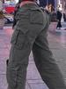 Women's Retro Tactical Multi-Pocket Casual Work Pants - Style 8326