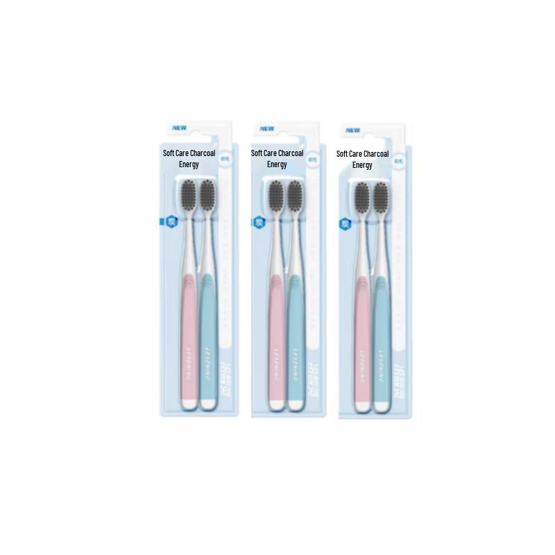 

Langsaling Gentle Care Carbon Toothbrush (2-pack x 3)