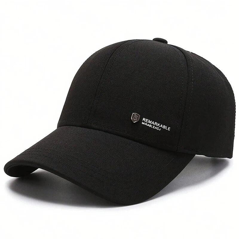 

Unisex Remarkable Letter Label Baseball Caps Spring Autumn Outdoor Adjustable Casual Hats Sunscreen Hat