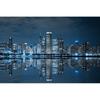Modern 3d Mural City Night View Wallpapers Bedroom Living Room Study Room Wall Paper Home Decor