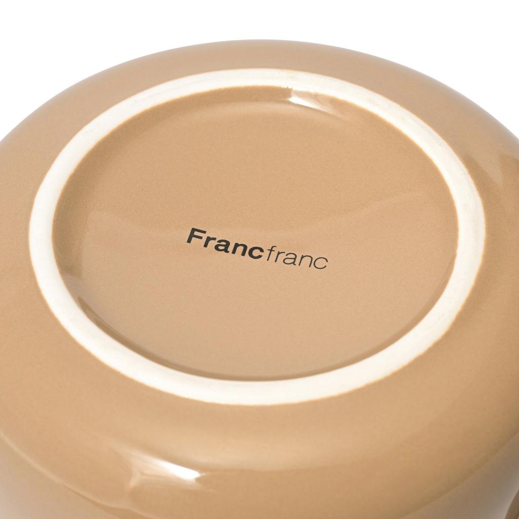 Francfranc Fleuron Teapot, Brown