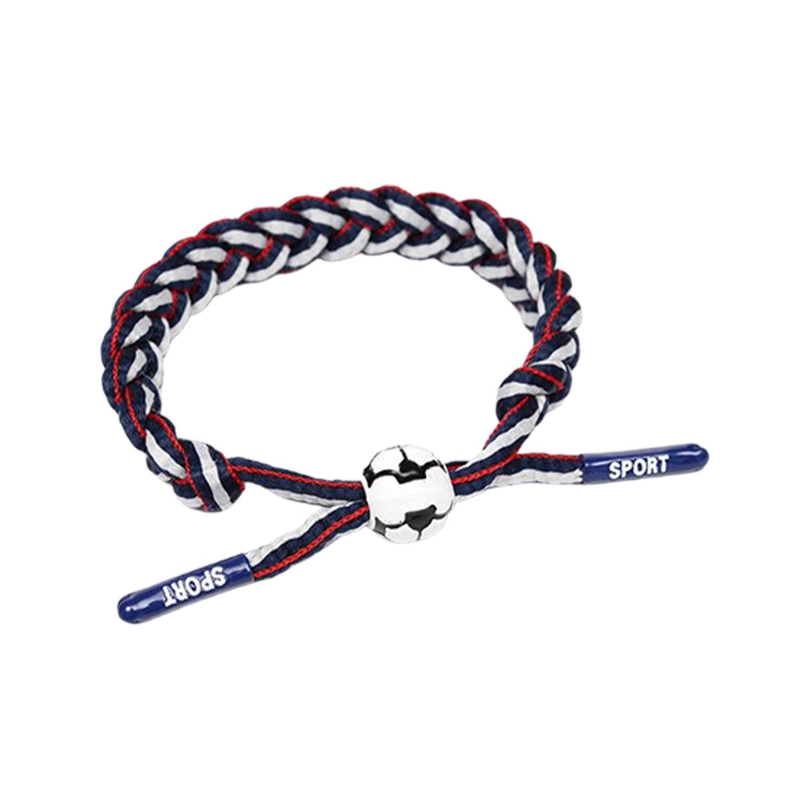 

Football Star Woven Bracelet Souvenir One Size