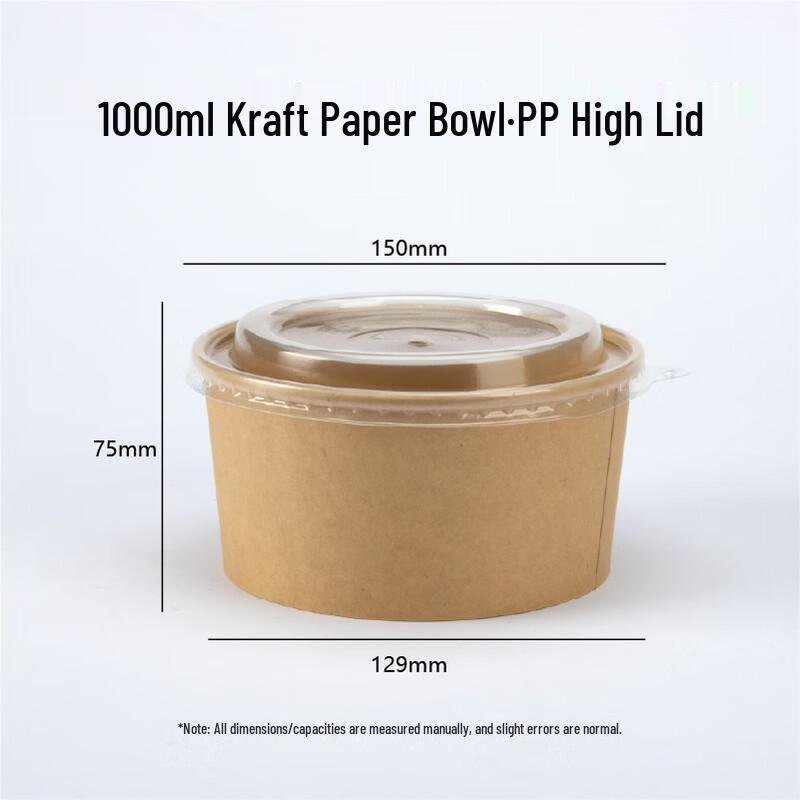 Einweg-Kraftpapier-Mikrowellen-Lebensmittelbehälter