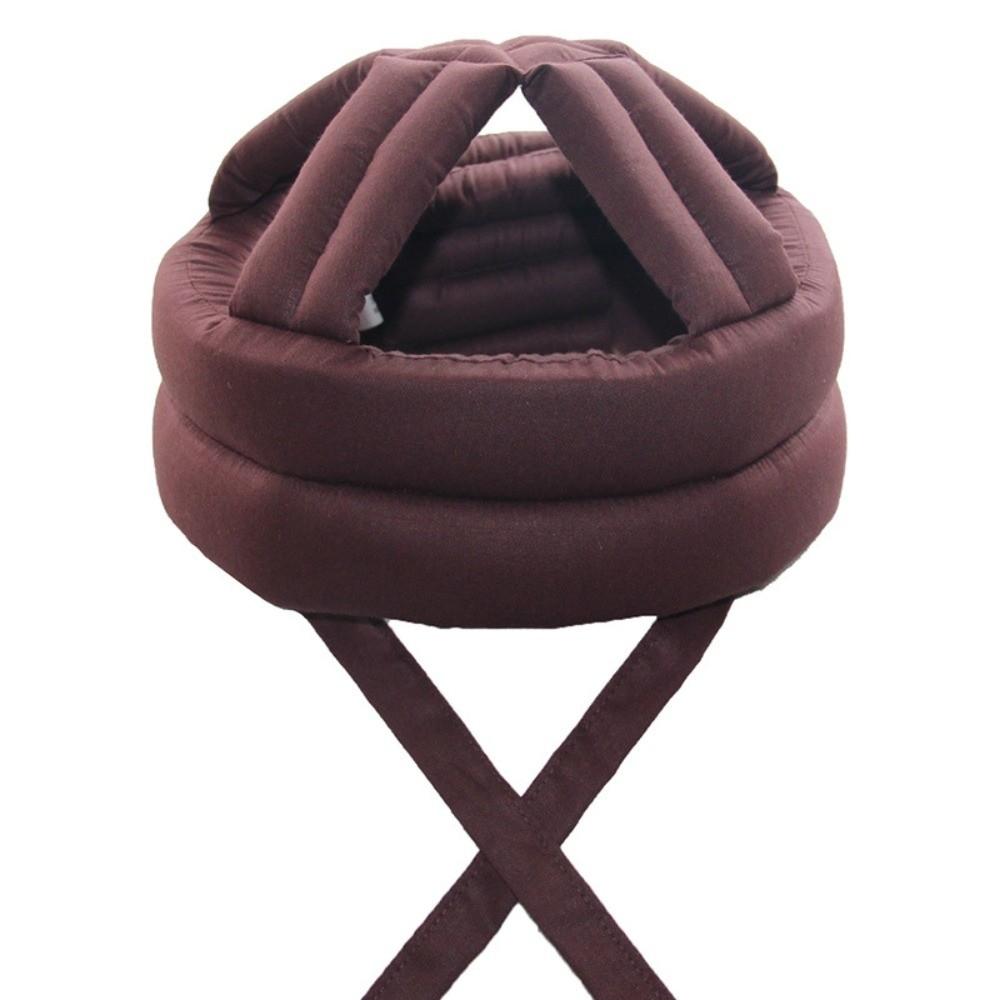 Atmungsaktiver Baumwoll-Anti-Sturz-Helm für ältere Menschen, Schwammgepolsterte Anti-Sturz-Sicherheitsmütze, für drinnen, Freizeit