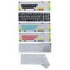 Professionelle staubdichte wasserdichte Tastaturabdeckung Haut für K580/K585/K470/MK470 Kabellose Tastatur Hautschutzhüllen