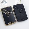 4 Buttons TPU Car Key Cover Remote Key Shell for Renault Laguna Koleos Megane Fob Smart Card Key Case