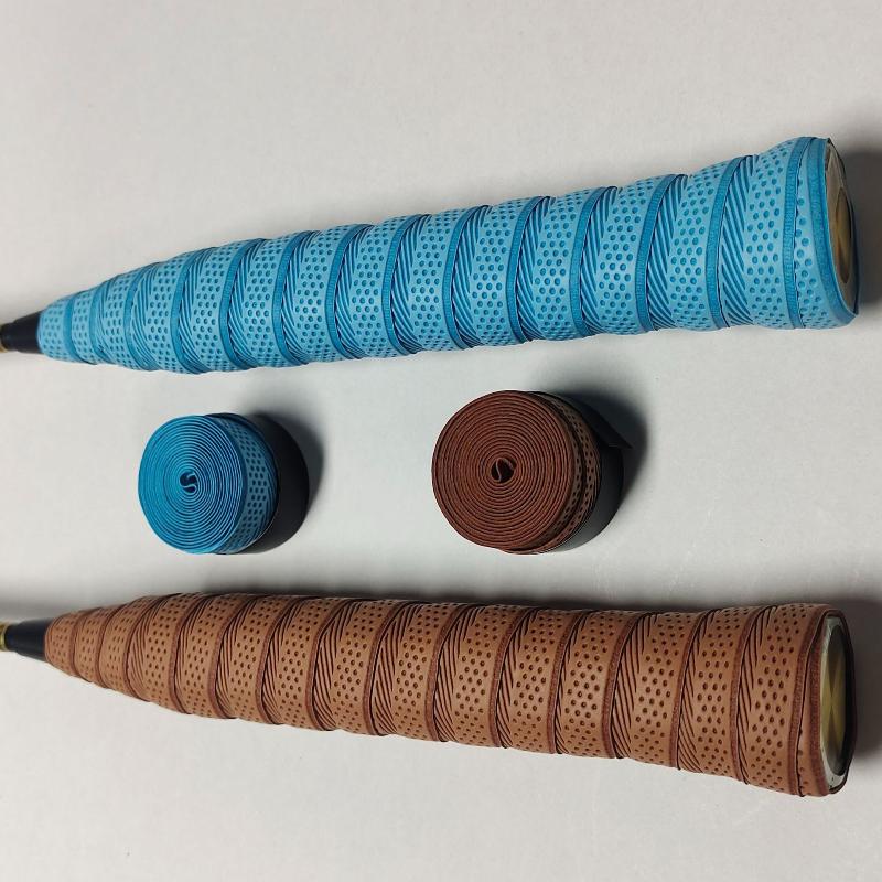 2Pcs Tennis Racket Overgrip Sweat Band Absorption Grip Pu Badminton Racket Handle Grip Tennis Griptape Padel Racket Grip