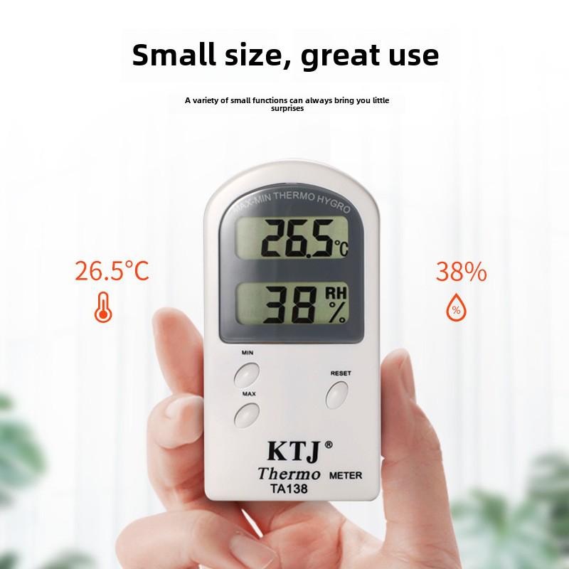 Digitales Indoor-Thermometer & Hygrometer mit hochpräzisem Großdisplay