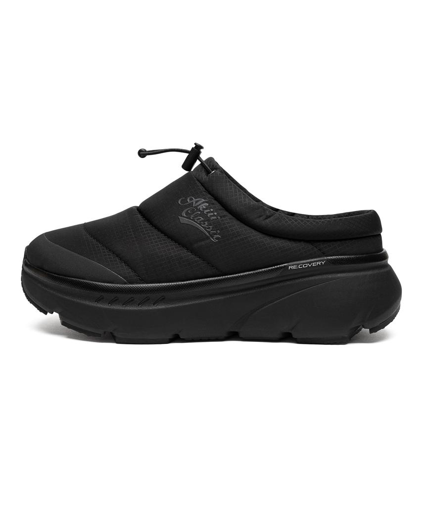 Akiii Classic Banff Recovery Padded Mule Triple Black