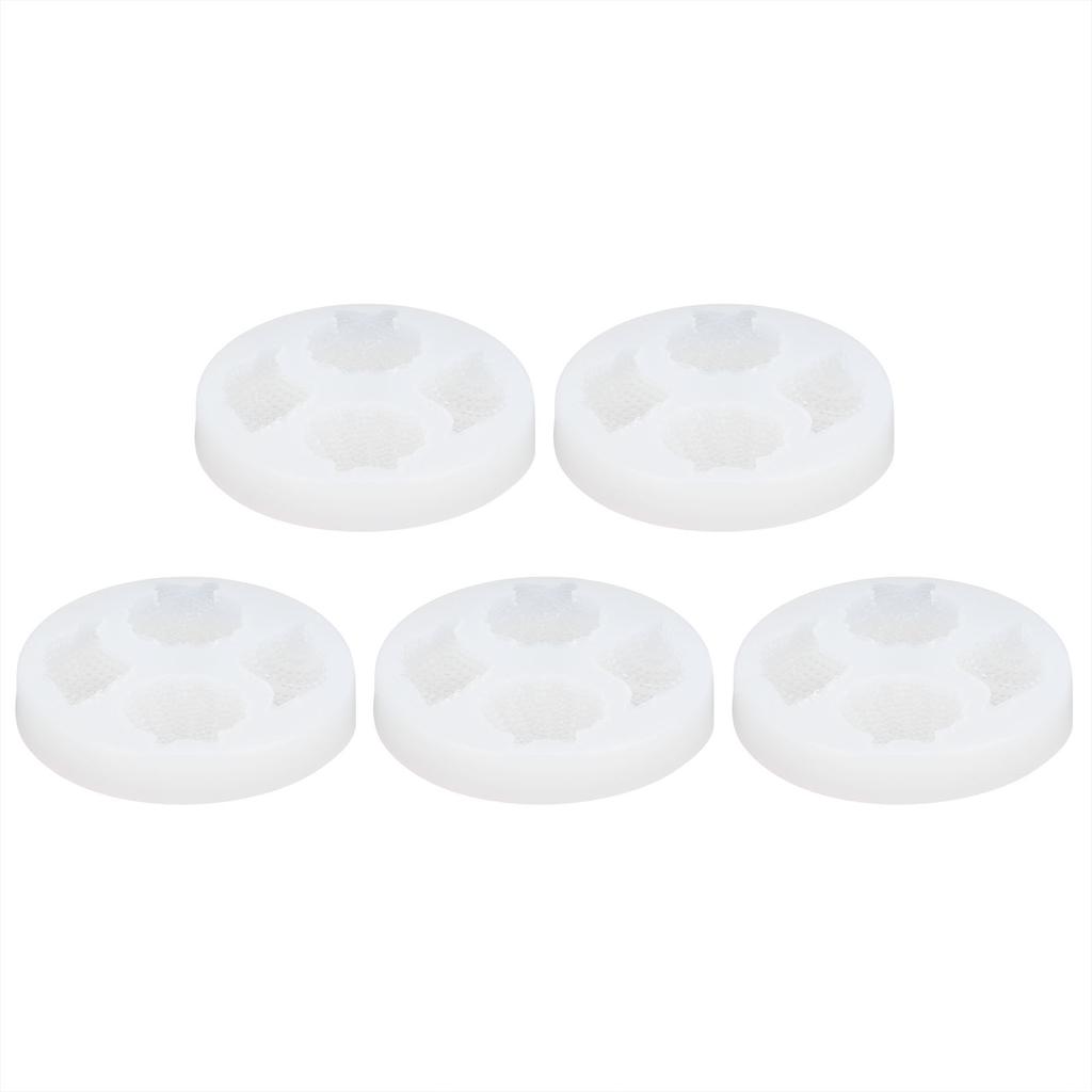 5PCS Silicone Mold Shell Conch Mirror Epoxy DIY Crafts Decoration Mold for Phone Case Decoration