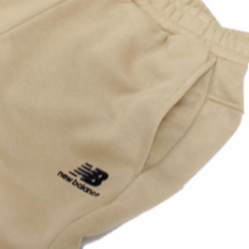 New Balance Nb Standard Fleece Jogger Men S woMen S Long pantS Beige Nbmldb9