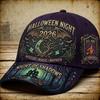 D print Halloween baseball cap women's spring and summer sunshade sun protection cap American style versatile fashion hat sun protection