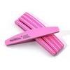 Nail Salon High-Elastic Half-Moon Sanding and Shaping Multi-Color Sponge Nail File