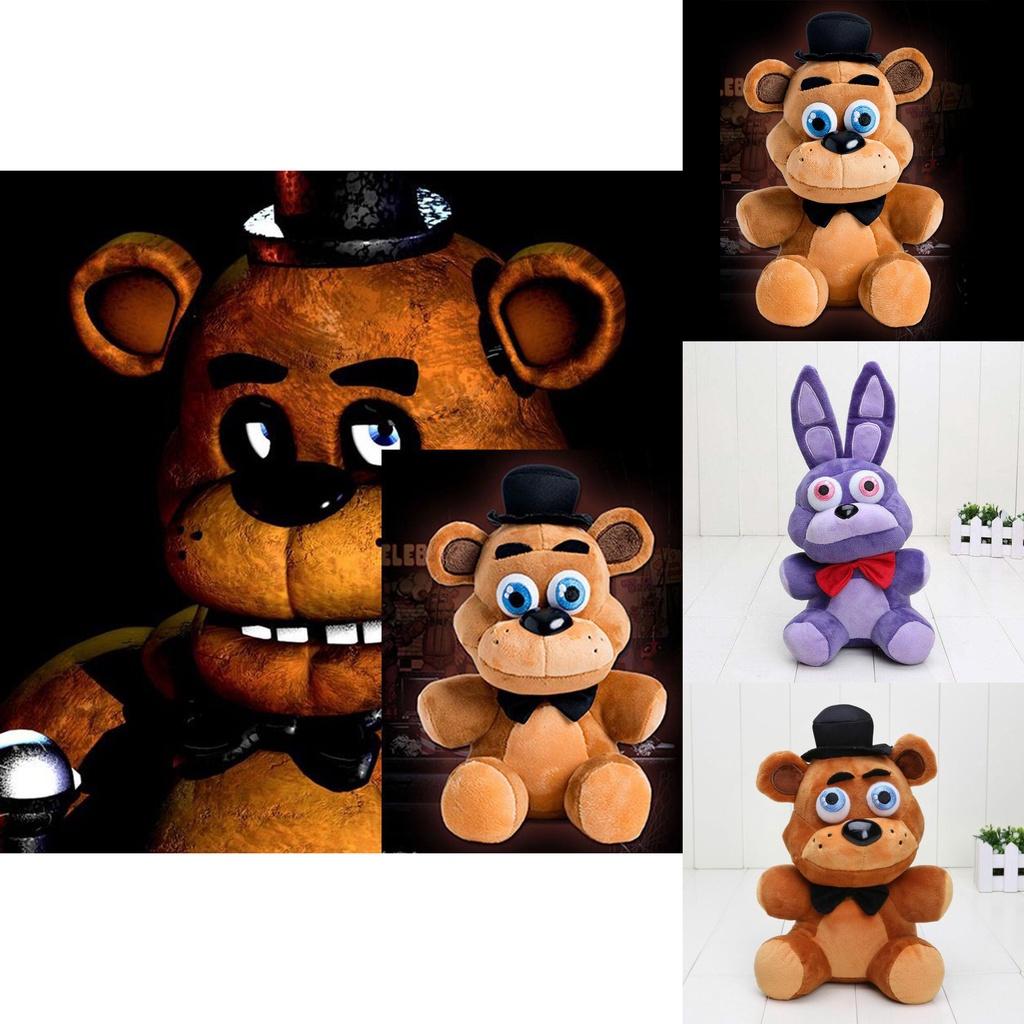 Adorable Peluche de Five Nights At Freddy's Oso Zorro Bonnie Dorado Para Niños Decoración del Hogar