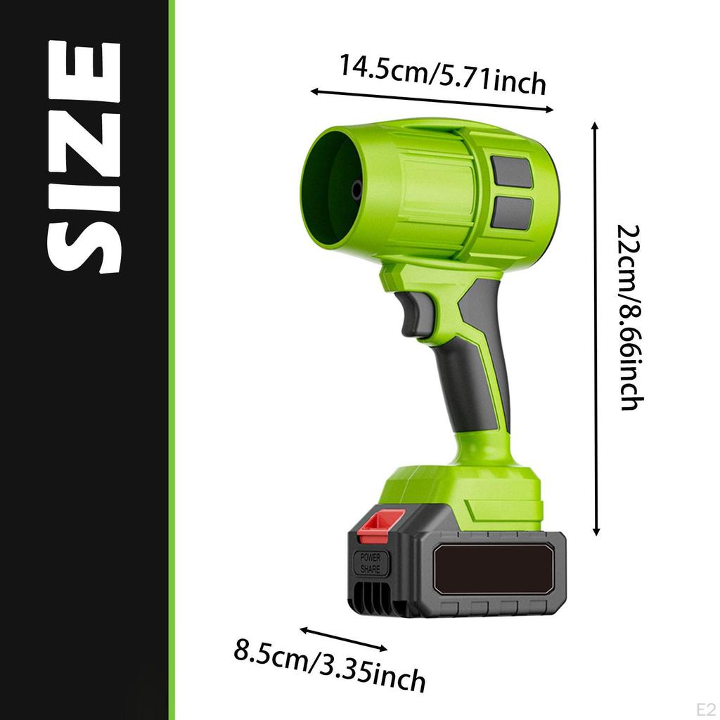 Cordless Leaf Blower Electric Air Duster for Drying Computer Keyboard Garden Style A